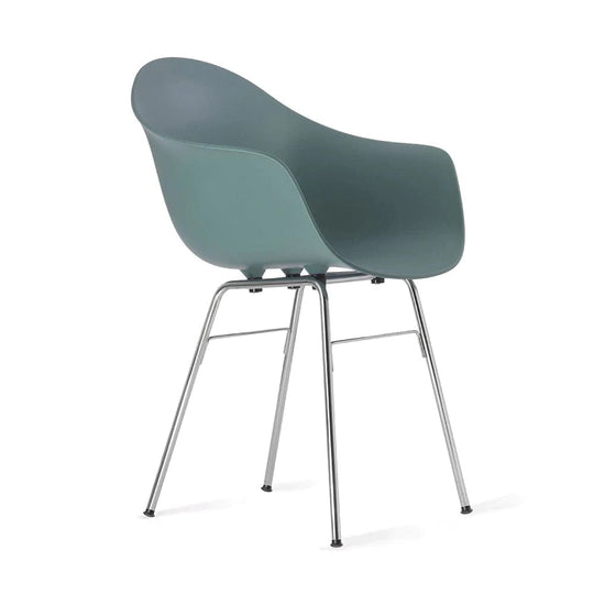 TOOU Chaise TA chrome / ocean blue