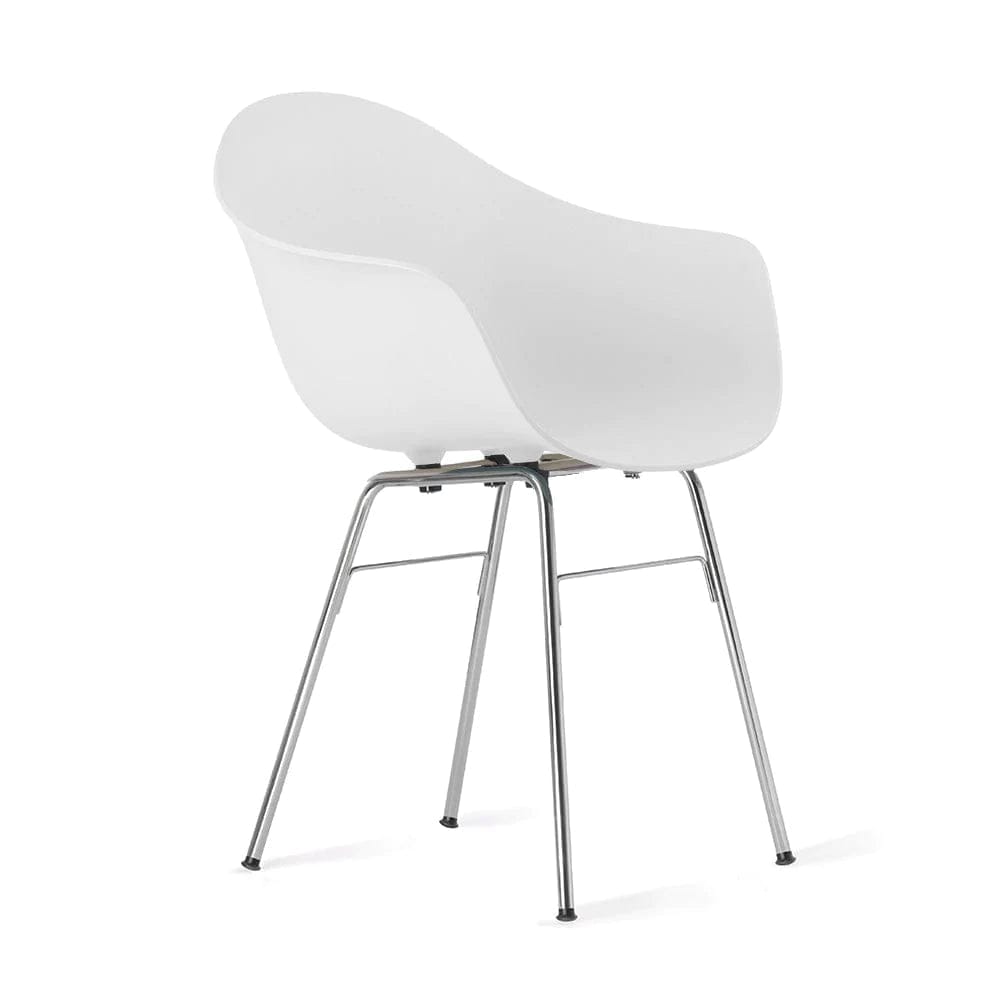 TOOU Chaise TA chrome / white