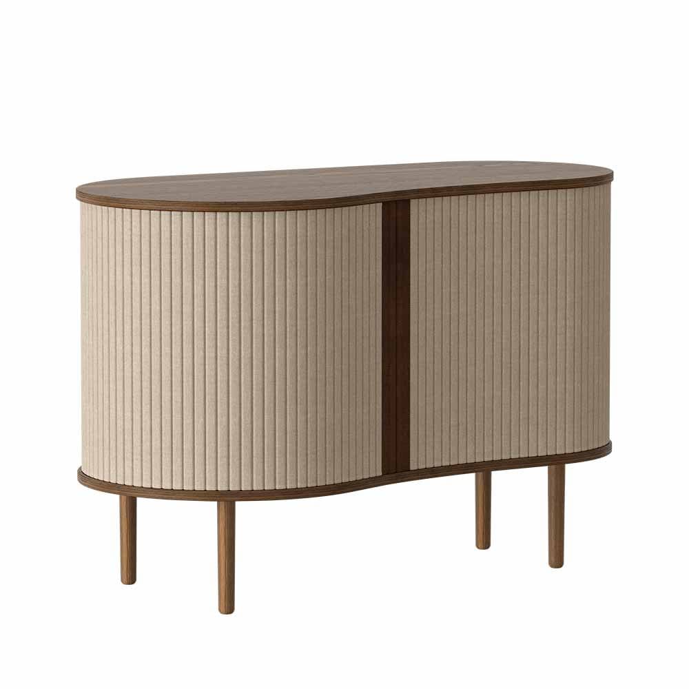 Umage Audacious, cabinet de rangement, en bois,  sable, chêne foncé