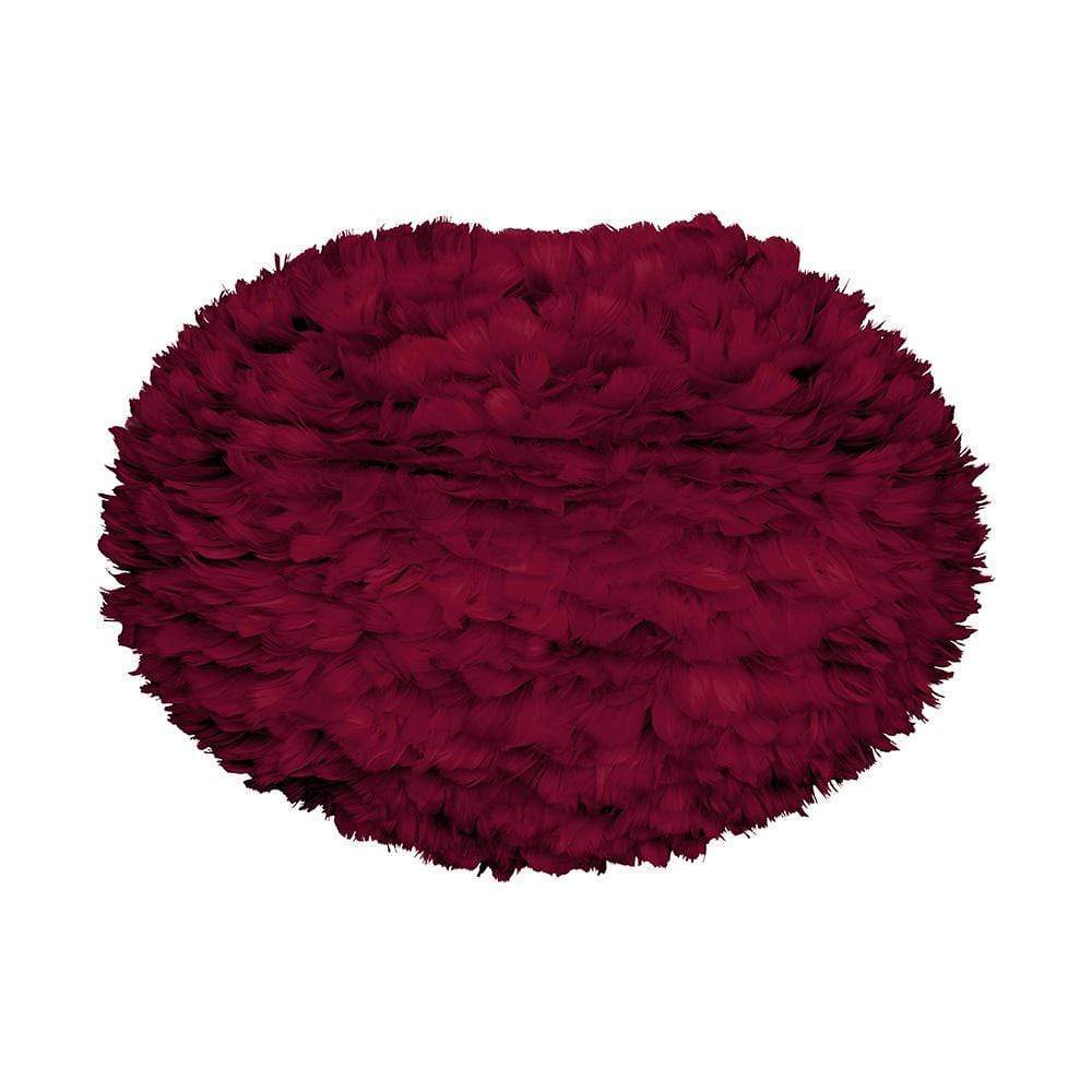 Umage Eos, abat-jour en forme de nuage disponible en plusieurs couleurs, en plumes d'oie,  large, rouge