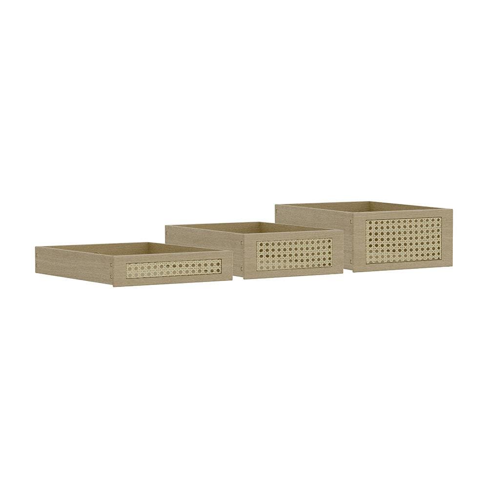 Umage Trays, trois plateaux, en bois, chêne