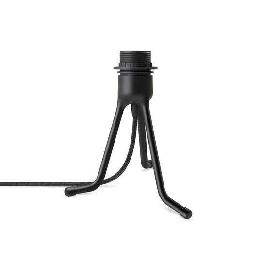 Umage Tripod Base, base pour lampe de table, en aluminium, noir